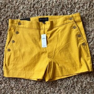 NWT Banana Republic Women's Mustard Shorts